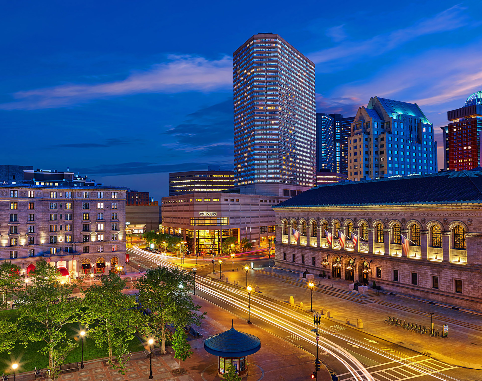 BOSWI_Exterior of Westin Copley Place_Hero